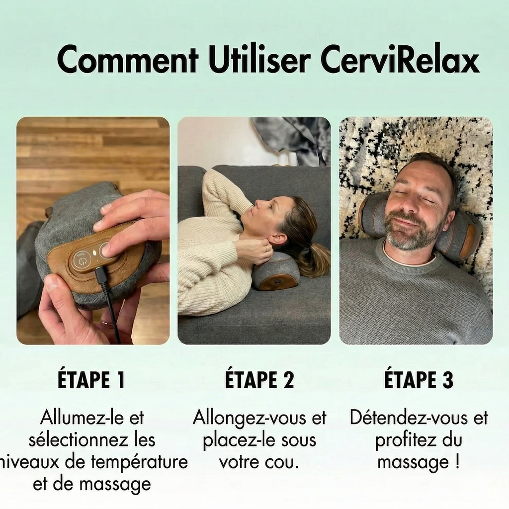 CerviRelax® | Masseur Cervical