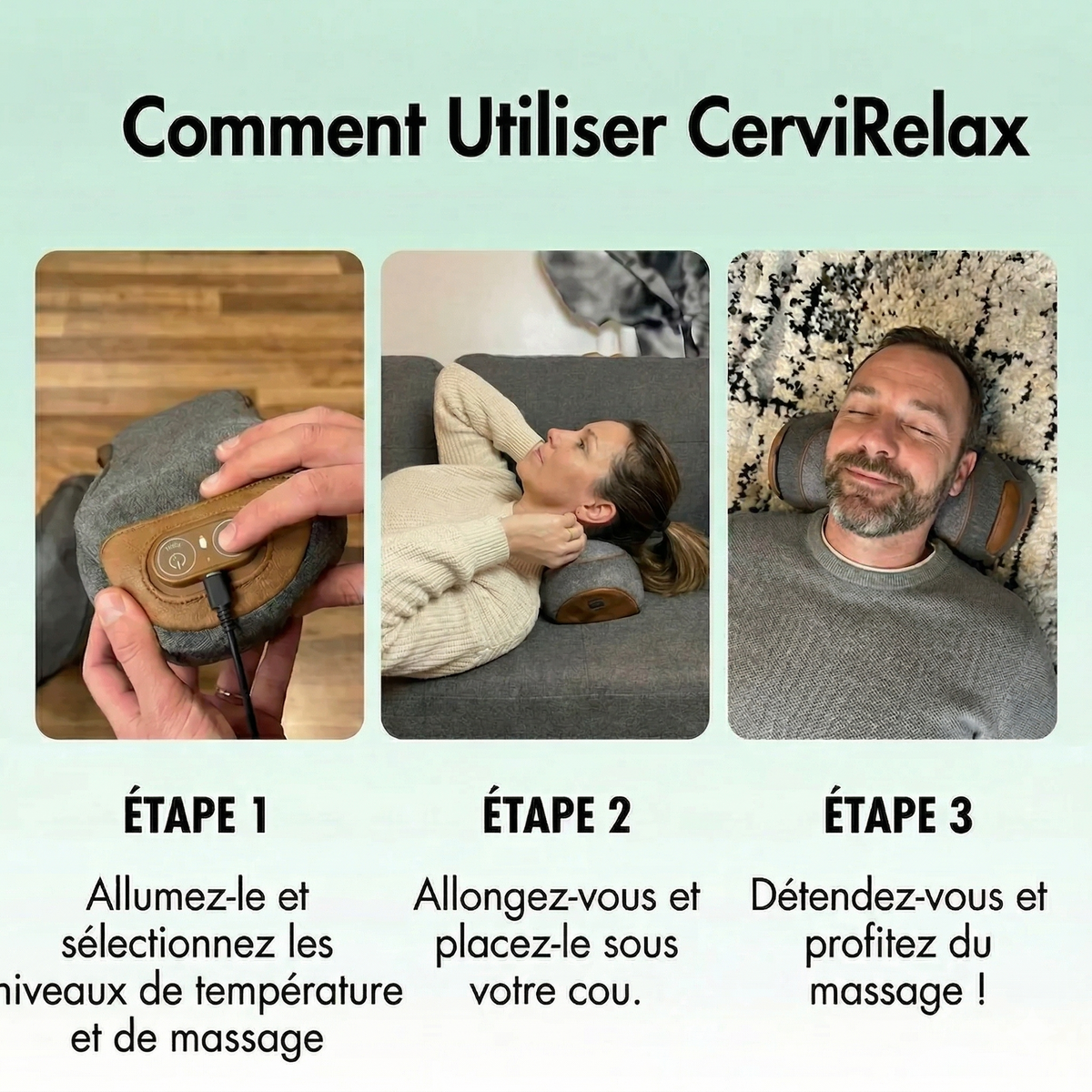 CerviRelax® | Masseur Cervical