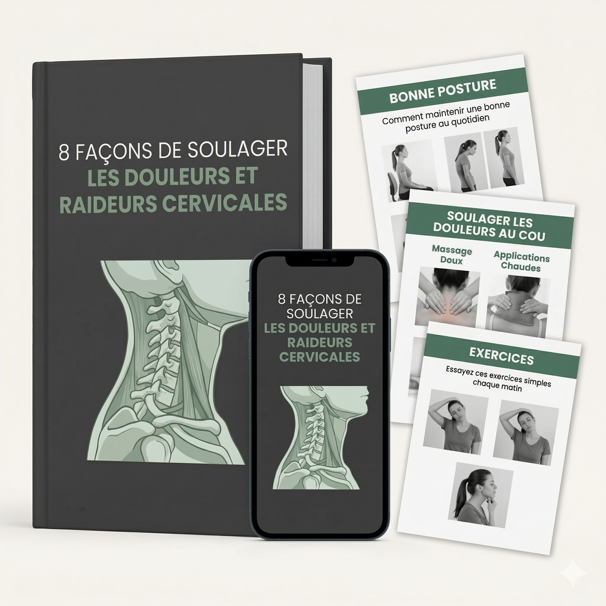 Guide Douleurs Cervicales & Exercices
